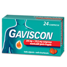 GAVISCON*24COMPRESSE FRAG250+133,5MG