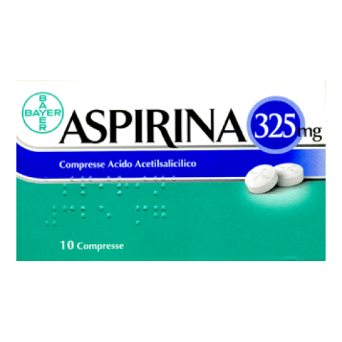 ASPIRINA*10COMPRESSE 325MG