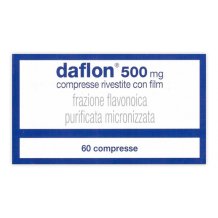 DAFLON*60COMPRESSE RIV 500MG
