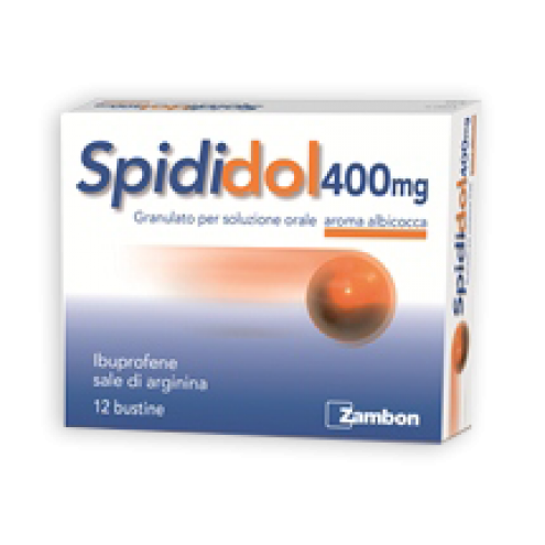 SPIDIDOL*OS GRAT 12BS 400MG AL