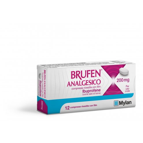 BRUFEN ANALGES*12COMPRESSE RIV 200MG