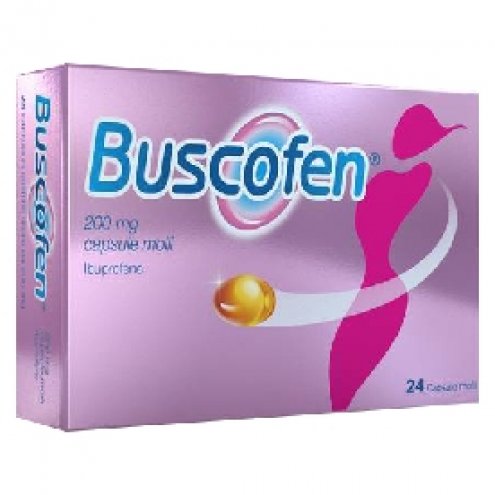 BUSCOFEN*24CAPSULE MOLLI 200MG