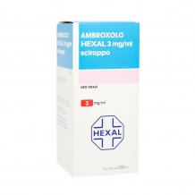 AMBROXOLO HEXAL*SCIR FL 250ML