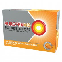 NUROFENKID FEB DOL*24CAPSULE 100MG