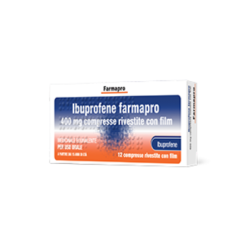 IBUPROFENE RAT*12COMPRESSE RIV 400MG