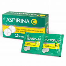 ASPIRINA C*10COMPRESSE EFF 400+240MG