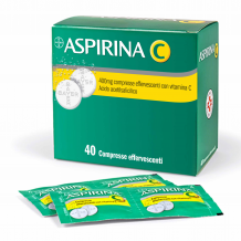 ASPIRINA*40COMPRESSE EFF 400MG VIT C