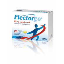 FLECTORGO*20 Capsule molli 25 mg