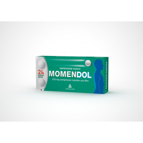 MOMENDOL contro dolore e infiammazioni - 24 COMPRESSE RIVESTITE 220MG