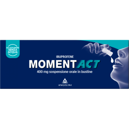 MOMENTACT SOSPENSIONE 8 BUSTE 400MG