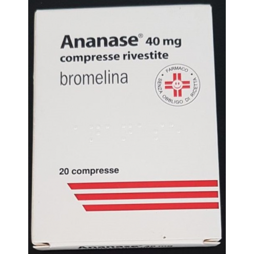ANANASE*20 Compresse riv 40 mg