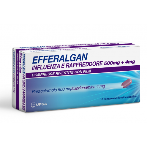 EFFERALGAN INFLUENZA E R*16COMPRESSE