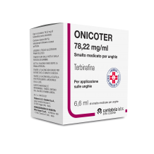 ONICOTER*smalto unghie 1 flacone 6,6 ml 78,22 mg/ml