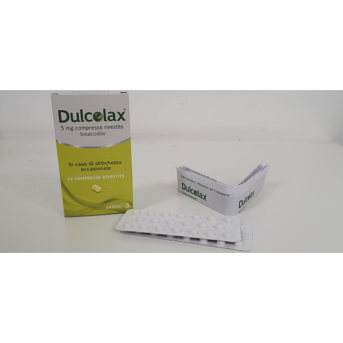 DULCOLAX*40 Compresse riv 5 mg