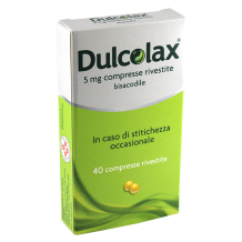 DULCOLAX*40 cpr riv 5 mg