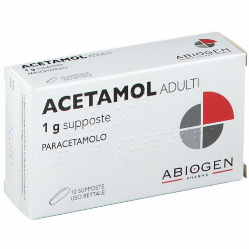 ACETAMOL*AD 10 SUP. 1 G