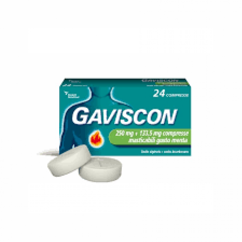 GAVISCON*48COMPRESSE MENT250+133,5MG