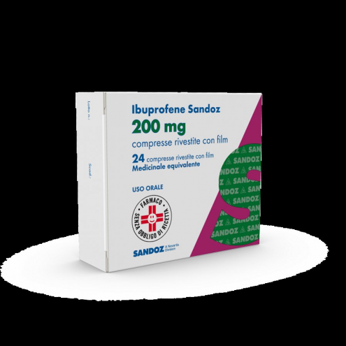 IBUPROFENE SAN*24COMPRESSE RIV 200MG