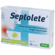 SEPTOLETE*16PAST3+1MG LIM FIOR