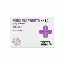 SODIO BICARBONATO 20 COMPRESSE 500MG