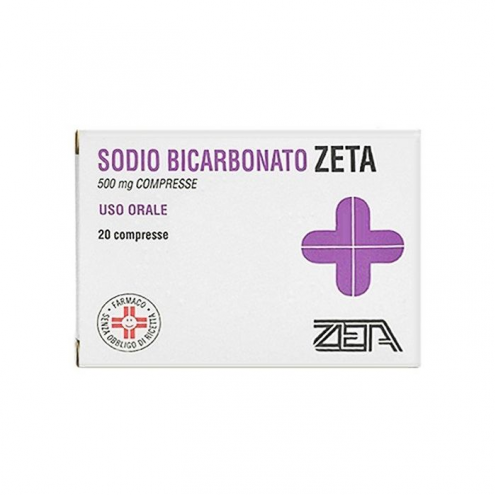 SODIO BICARBONATO 20 COMPRESSE 500MG