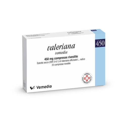 VALERIANA VEMEDIA*20COMPRESSE RIV450