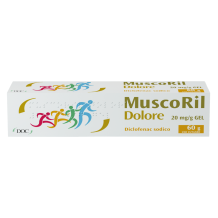 MUSCORIL DOLORE*gel 60 g 20 mg/g