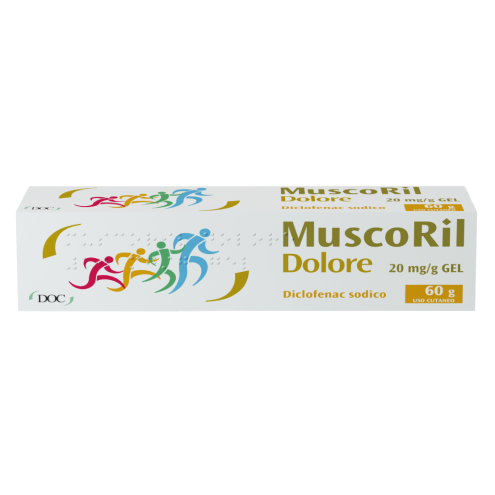 MUSCORIL DOLORE*gel 60 g 20 mg/g