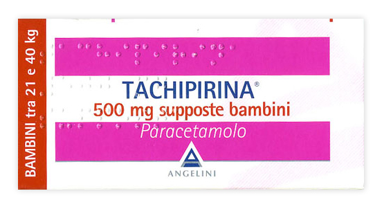 TACHIPIRINA BAMBINI 10 SUPPOSTE 500MG